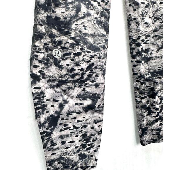 Lululemon Base Pace High-Rise Tight 25" Estuary Grey Multi Size 4 - Picture 9 of 10